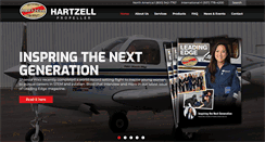 Desktop Screenshot of hartzellprop.com